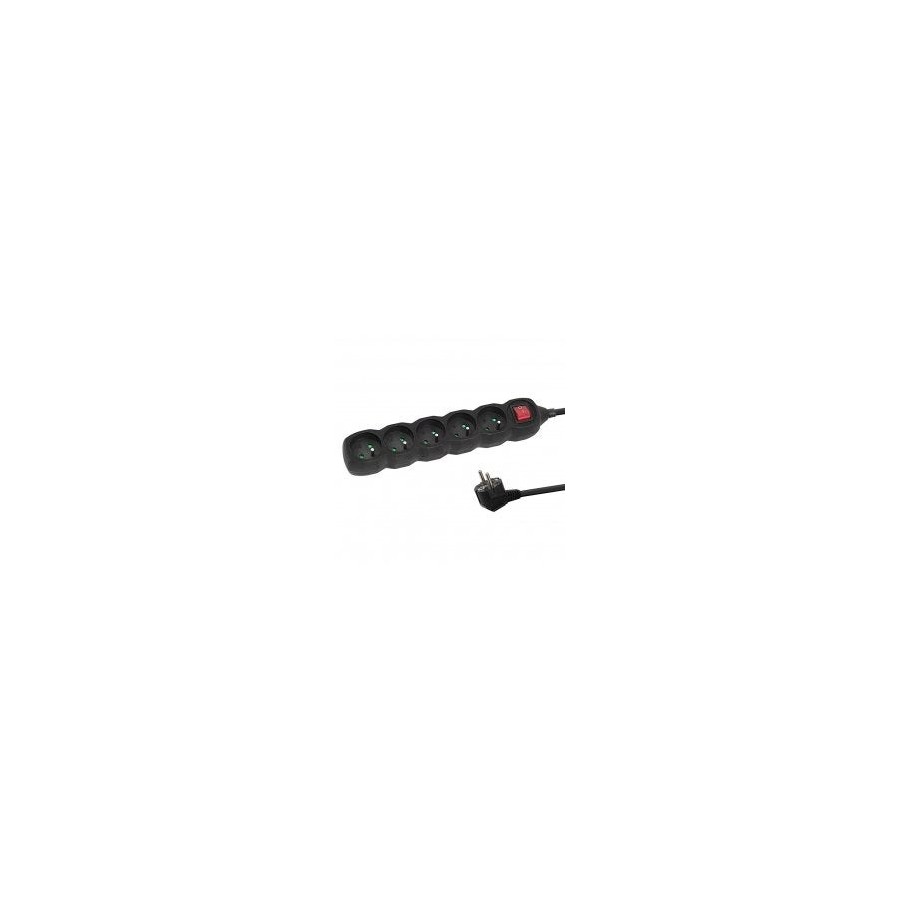 Esperanza elk215k regleta 5gn/3m negro