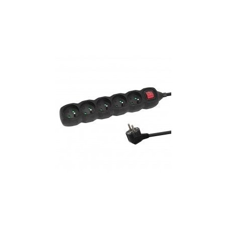 Esperanza elk215k regleta 5gn/3m negro