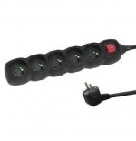 Esperanza elk215k regleta 5gn/3m negro