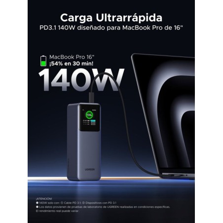 Powerbank ugreen 25000mah 200w