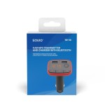 Savio transmitter tr-10 with bluetooth + car charger 2 a