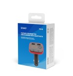 Savio transmitter tr-10 with bluetooth + car charger 2 a