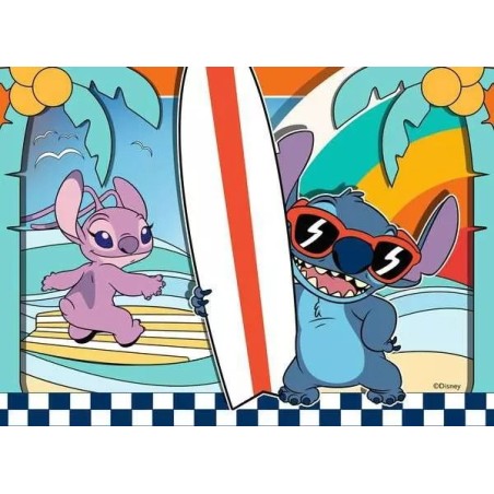 Puzzle 100el stitch swi eta disney