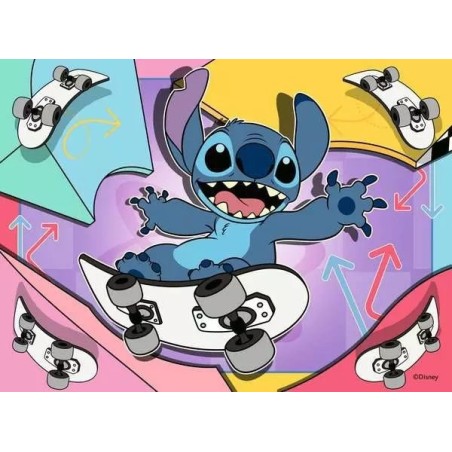 Puzzle 100el stitch swi eta disney