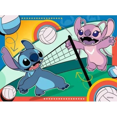 Puzzle 100el stitch swi eta disney