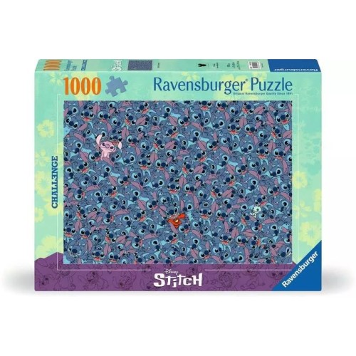 Puzzle 1000 elementów stitch challenge