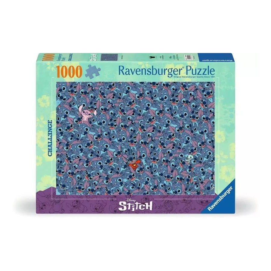 Puzzle 1000 elementów stitch challenge