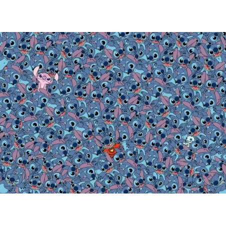 Puzzle 1000 elementów stitch challenge