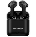 Auriculares bluetooth daewoo dw2020 con estuche de carga autonomía 5h negros