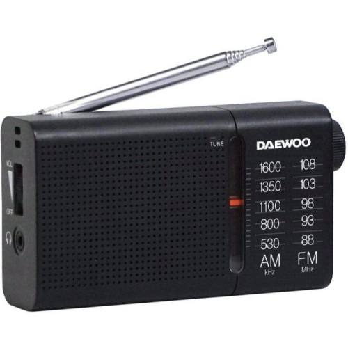 Radio portátil daewoo dw1119 negra