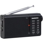 Radio portátil daewoo dw1119 negra