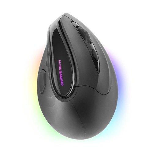 Ratón gaming ergonómico inalámbrico mars gaming mm-sk hasta 8400 dpi