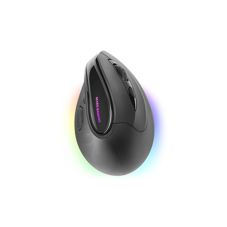Ratón gaming ergonómico inalámbrico mars gaming mm-sk hasta 8400 dpi