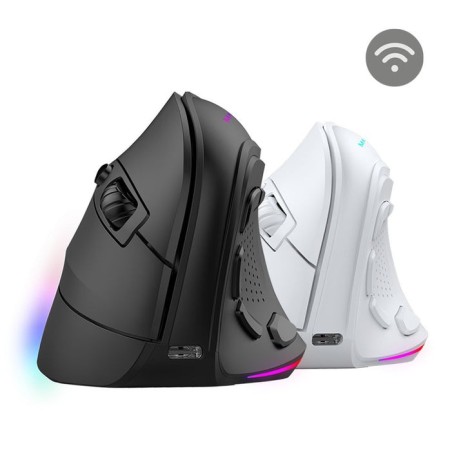 Ratón gaming ergonómico inalámbrico mars gaming mm-sk hasta 8400 dpi