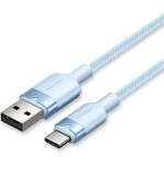 Cable usb 2.0 tipo-c vention ctnlh usb tipo-c macho usb macho hasta 60w 480mbps 2m azul