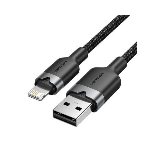 Cable usb lightning vention lanbf usb macho lightning macho 480mbps 1m negro