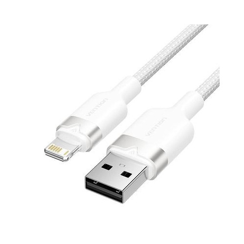 Cable usb lightning vention lanwf usb macho lightning macho 480mbps 1m blanco