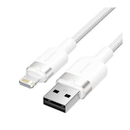 Cable usb lightning vention lanwf usb macho lightning macho 480mbps 1m blanco