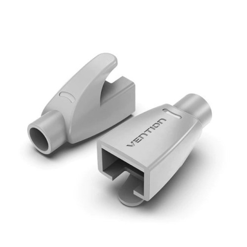 Funda protectora rj45 vention iodh0-100 100 uds gris