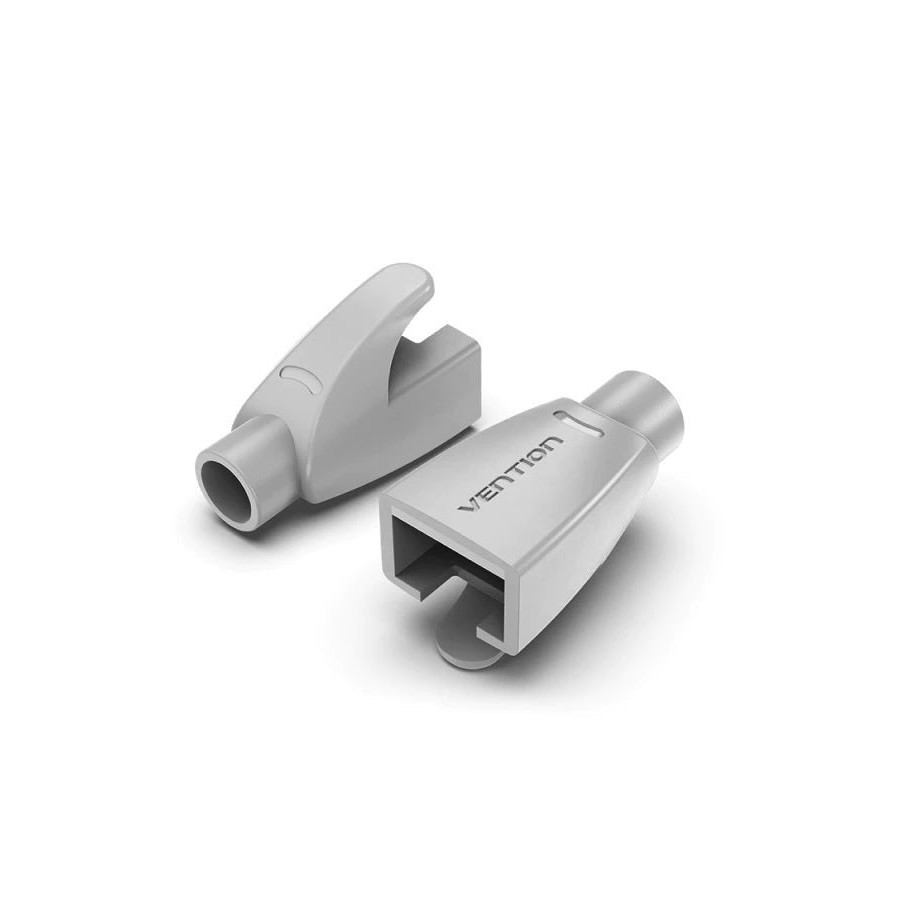 Funda protectora rj45 vention iodh0-100 100 uds gris
