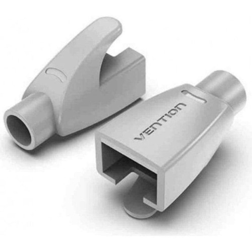 Funda protectora rj45 vention iodm0-100 100 uds gris claro