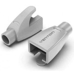 Funda protectora rj45 vention iodm0-100 100 uds gris claro
