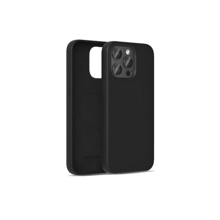 Funda silicona con magsafe vention kudb0-40 compatible con iphone 13 pro max negro