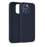Funda silicona con magsafe vention kudl0-40 compatible con iphone 13 pro max azul