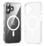 Funda dura con magsafe vention kugt0-40 compatible con iphone 16 pro max transparente
