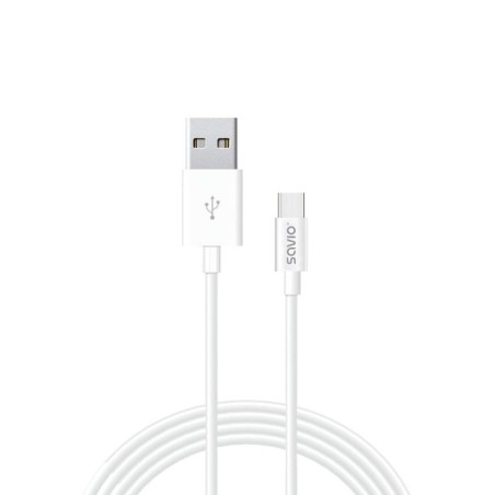 Savio cl-125 cable usb 1 m 2.0 usb a usb c blanco