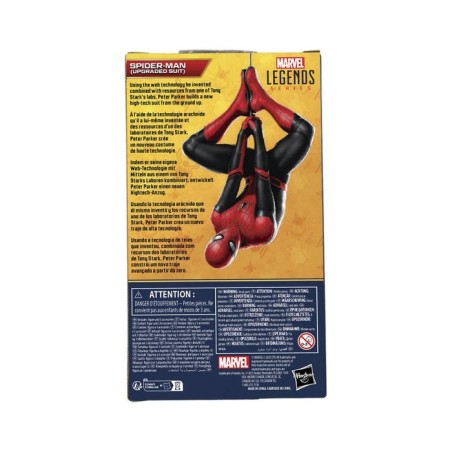 Figura hasbro marvel legends series spider man far from home