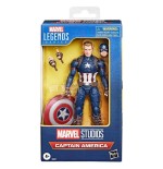 Figura hasbro marvel legends series capitán series