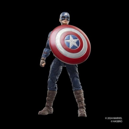 Figura hasbro marvel legends series capitán series