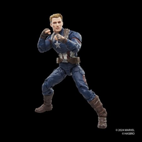 Figura hasbro marvel legends series capitán series