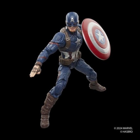 Figura hasbro marvel legends series capitán series