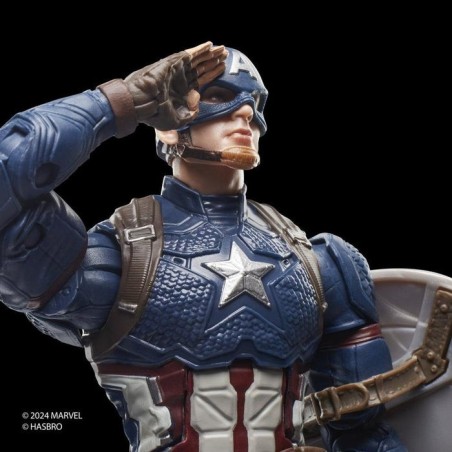Figura hasbro marvel legends series capitán series