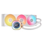 Refrigerador liquido cpu corsair icuelink titan360rx lcd aio white cw-9061026-ww