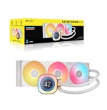 Refrigerador liquido cpu corsair icuelink titan360rx lcd aio white cw-9061026-ww