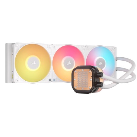 Refrigerador liquido cpu corsair icuelink titan360rx lcd aio white cw-9061026-ww