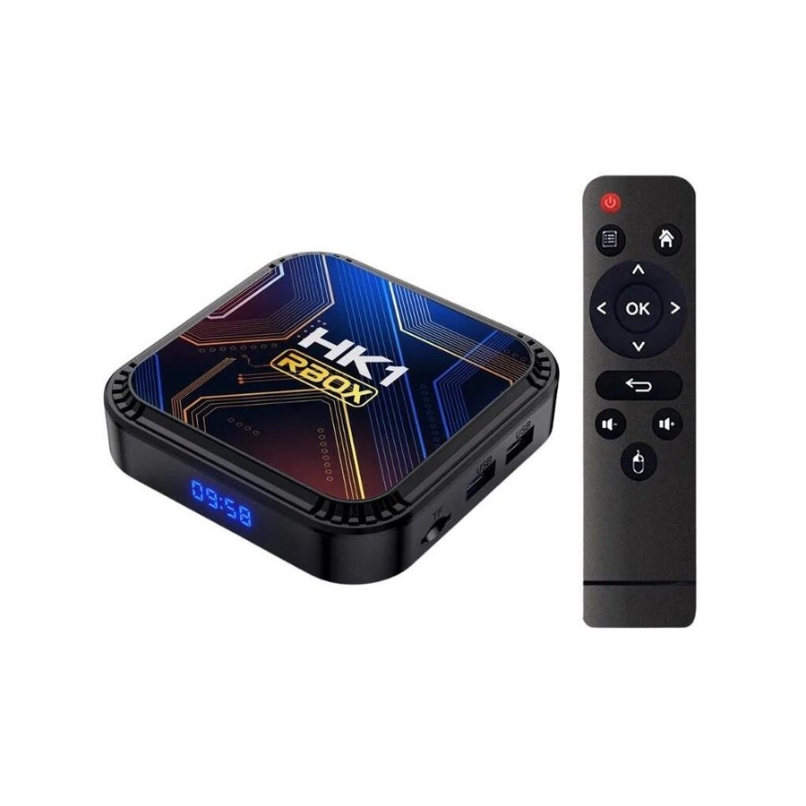 Hk1 rbox k8s rk3528 2gb/16gb android 13 negro - android tv