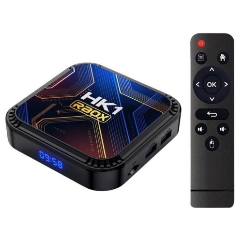 Hk1 rbox k8s rk3528 4gb/32gb android 13 negro - android tv