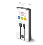 Savio cl-129 usb - usb type c cable 2.1a, braid, 2m