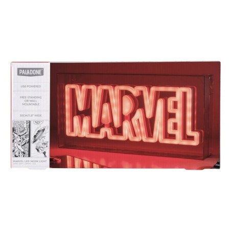 Lampara led logo marvel