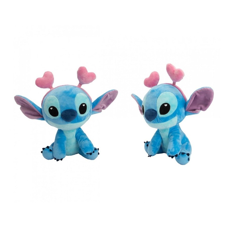 Peluche stitch corazones disney 25cm