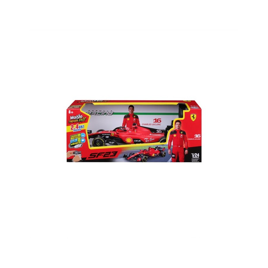Coche ferrari formula 1 charles leclerc radio control