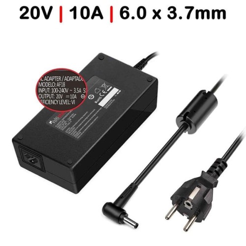 Cargador para portátil asus adp 200jb d adp 200jb da original 200w