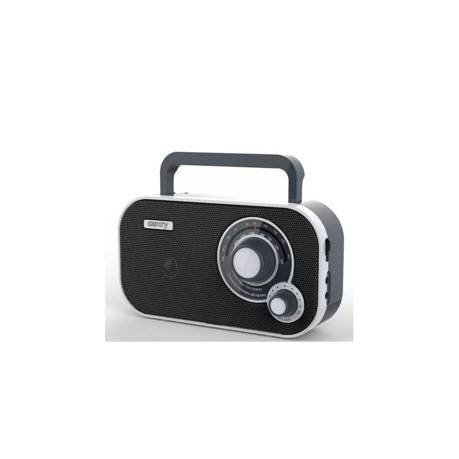 Adler cr 1140b radio portátil analógica gris