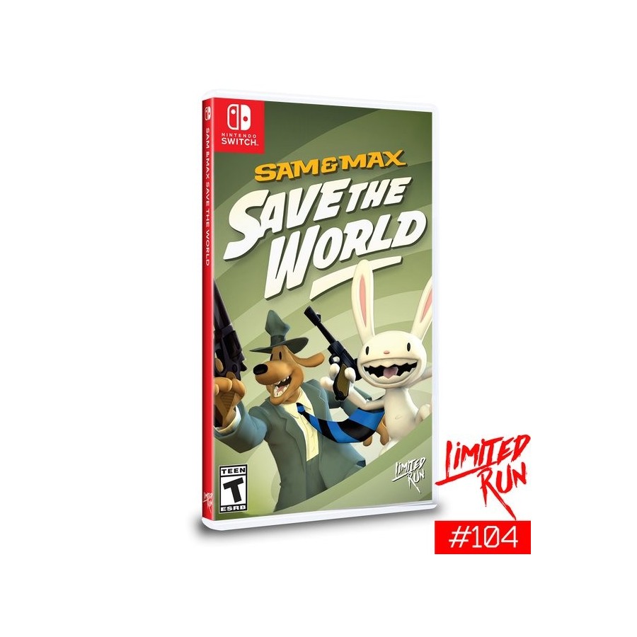 Juego sam  and  max save the world (104) switch
