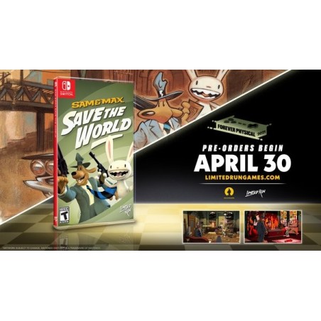 Juego sam  and  max save the world (104) switch