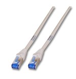 Cable efb rj45 de red s ftp cat.6a pvc ul 10m, gris